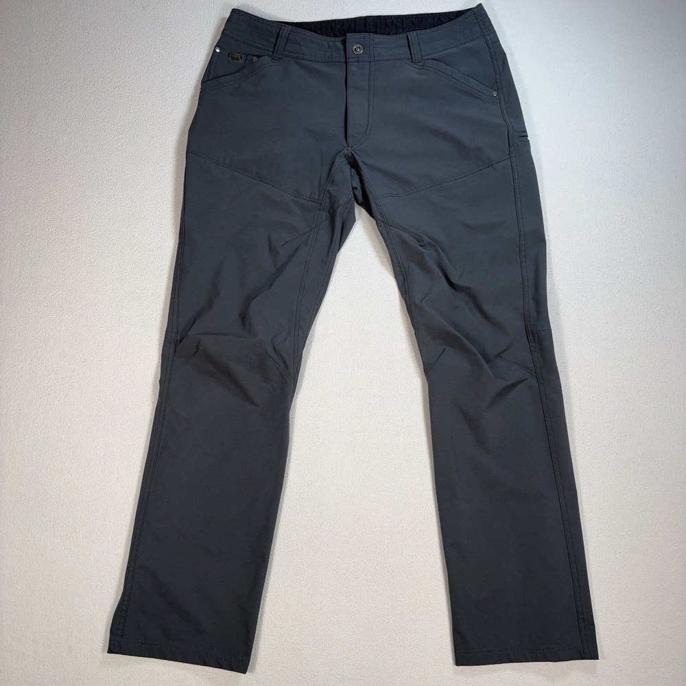 Kuhl Silencr Lightweight Pants Men's 36x32 Gray Ripstop Stretch Performance Camp